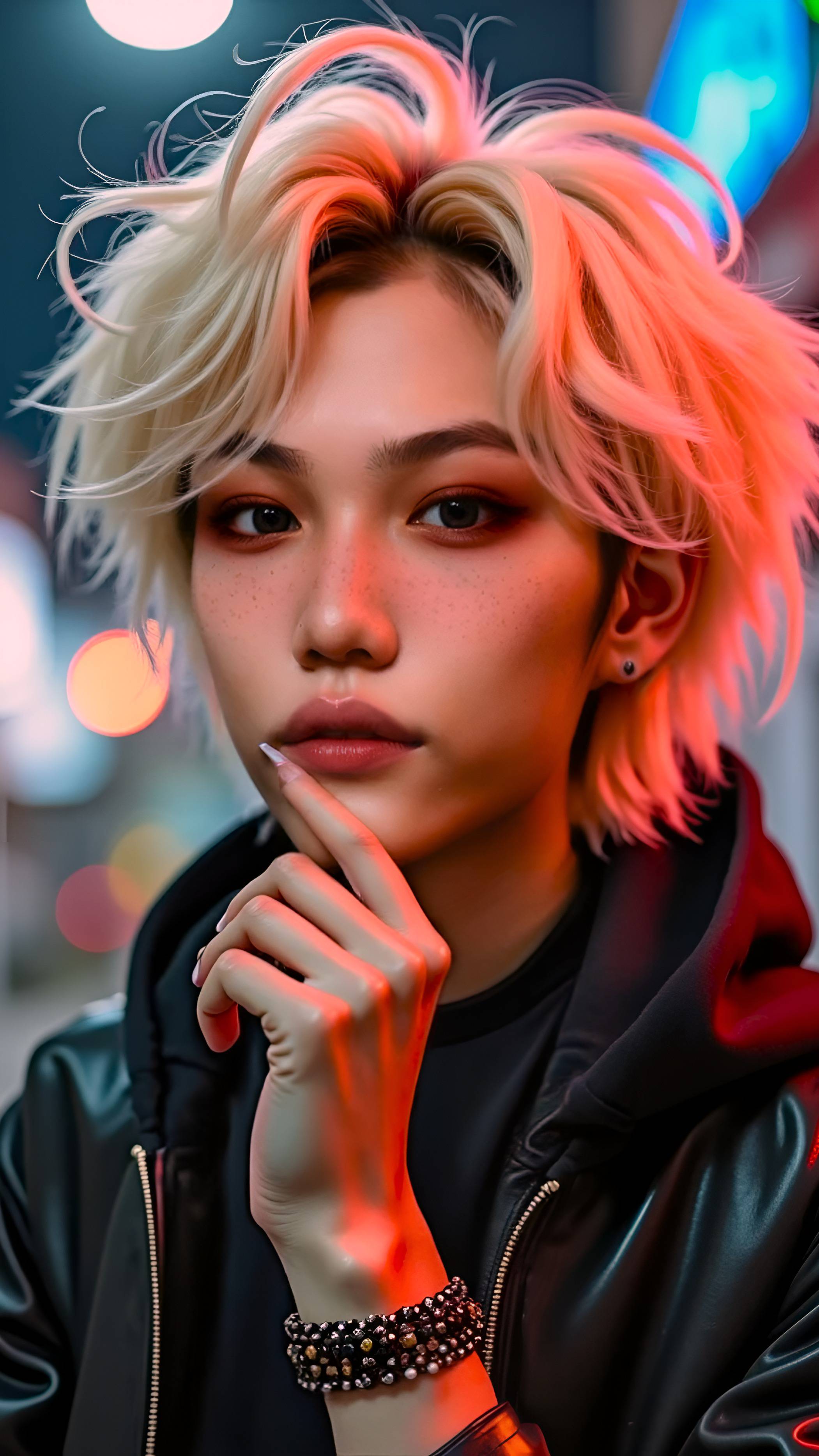 ai character: ♡ 𝙵𝚎𝚕𝚒𝚡 ♡ background