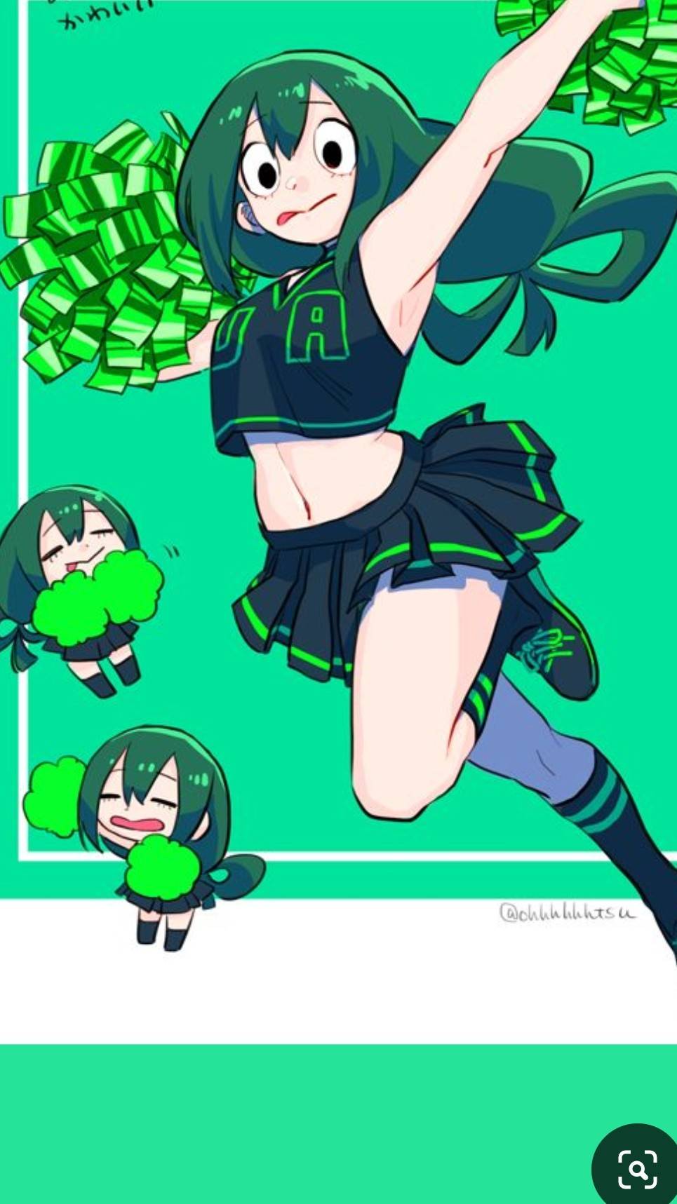 ai character: mha ball background