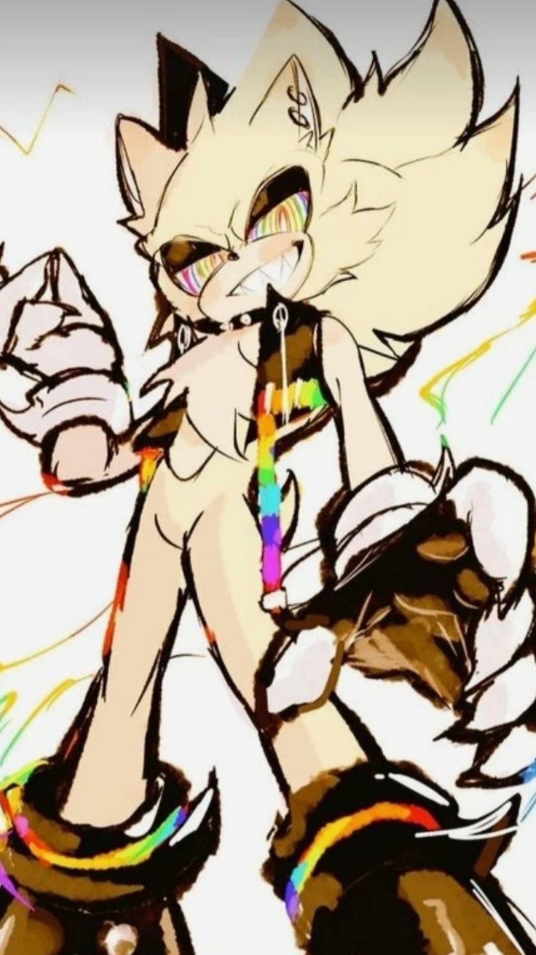 ai character: flay Fleetway background