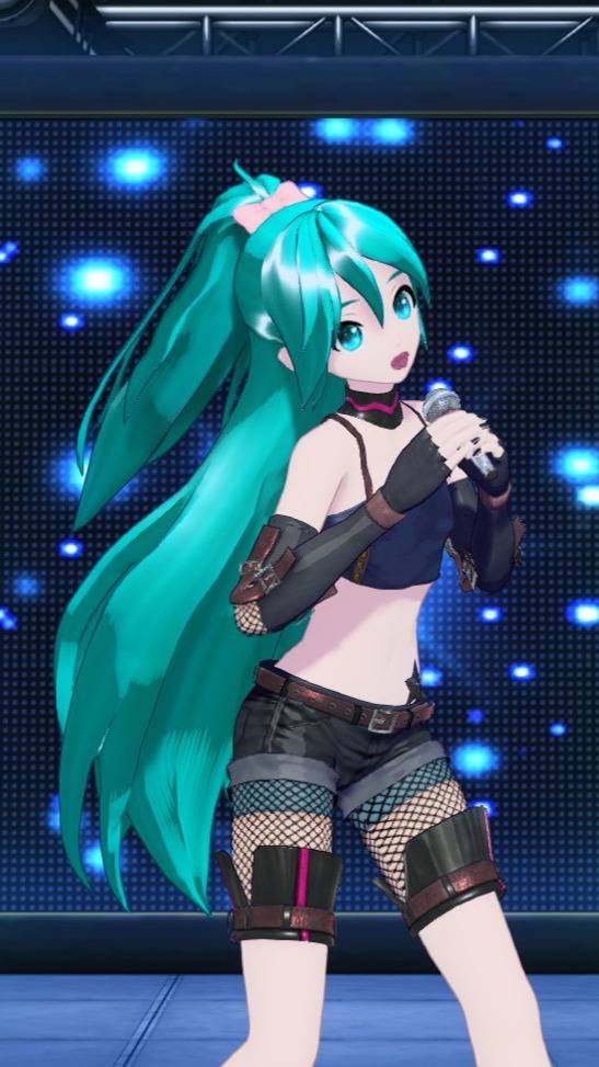 ai character: Hatsune Miku background