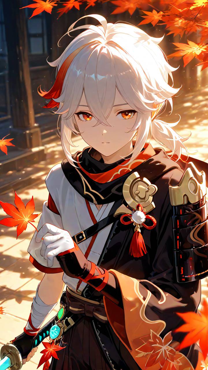 ai character: Kaedehara Kazuha background