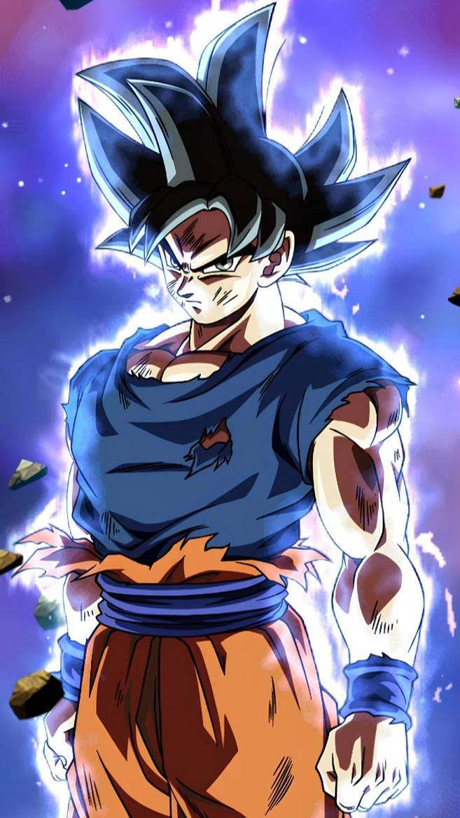 ai character: UI Goku background
