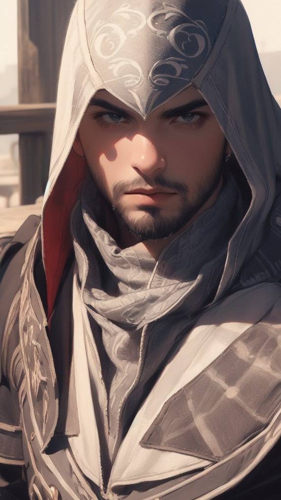 ai character: Ezio Auditore background