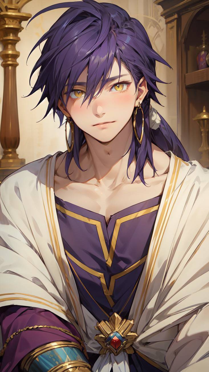 ai character:  ೋ•✧๑Sinbad๑✧•ೋ background