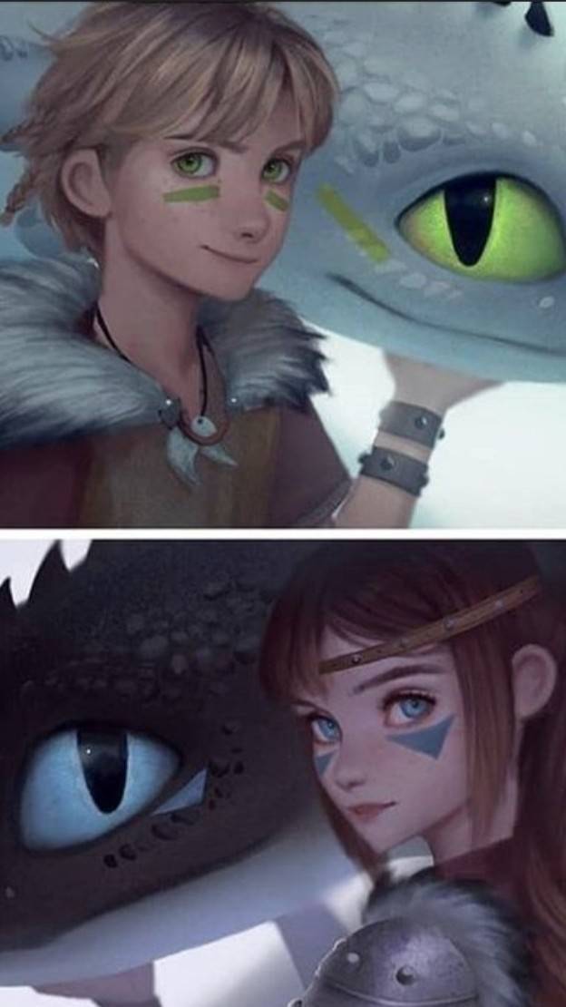 ai character: The Night-Lights background