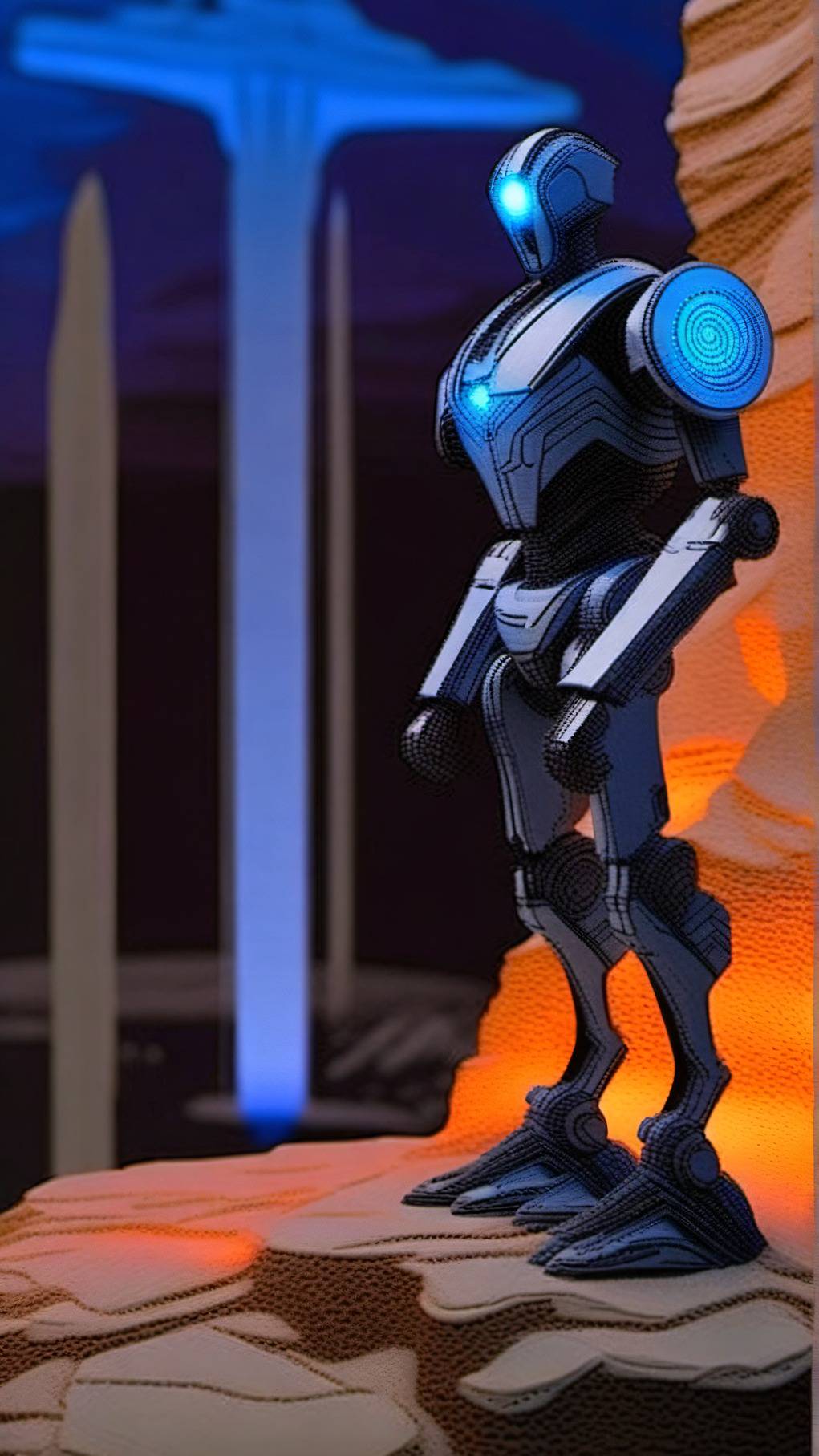 ai character: V1 background