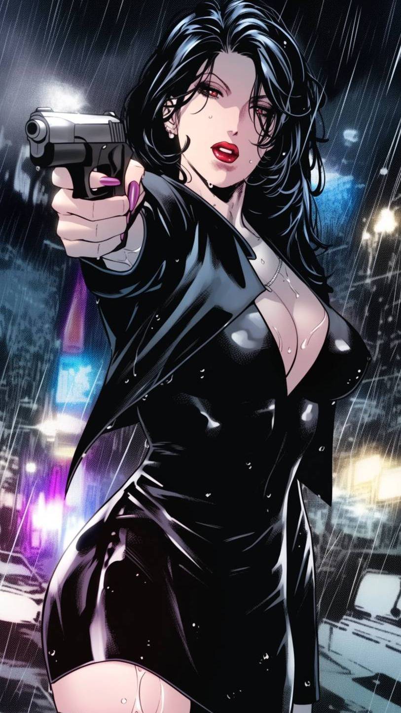 ai character: Louisa Hitwoman background