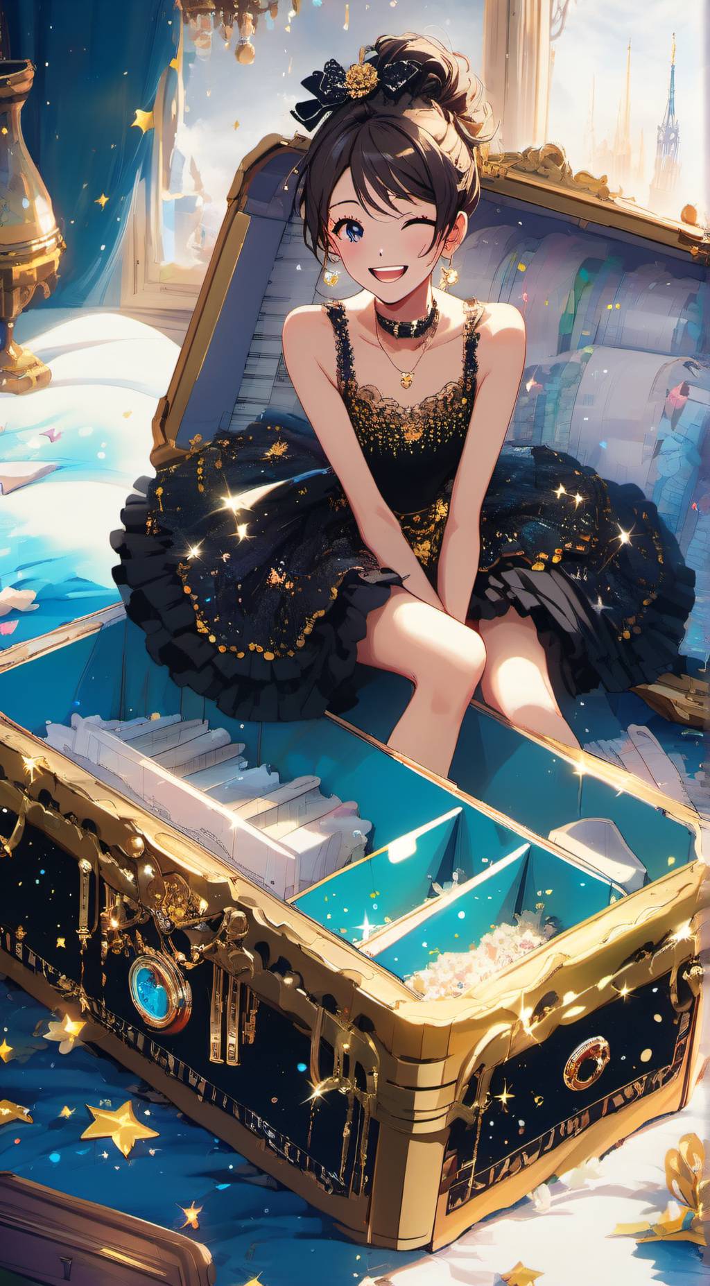 ai character: Iris background