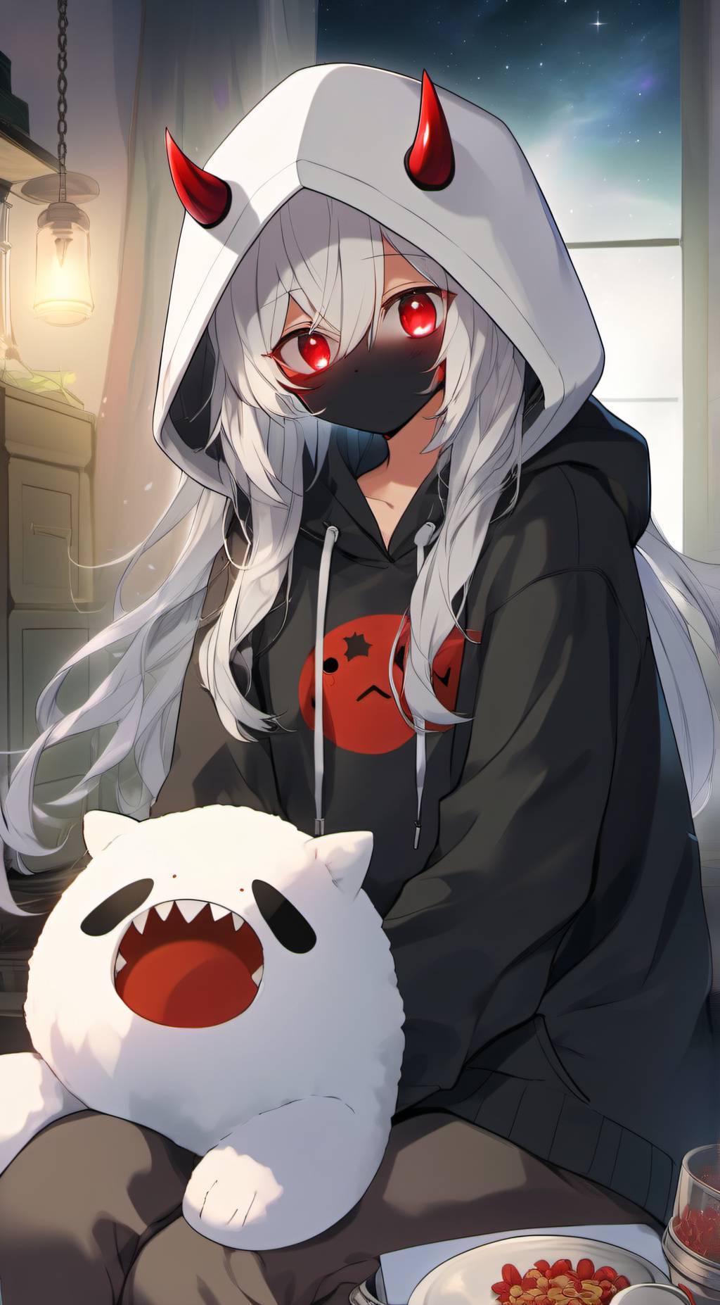 ai character: Shvenne  background