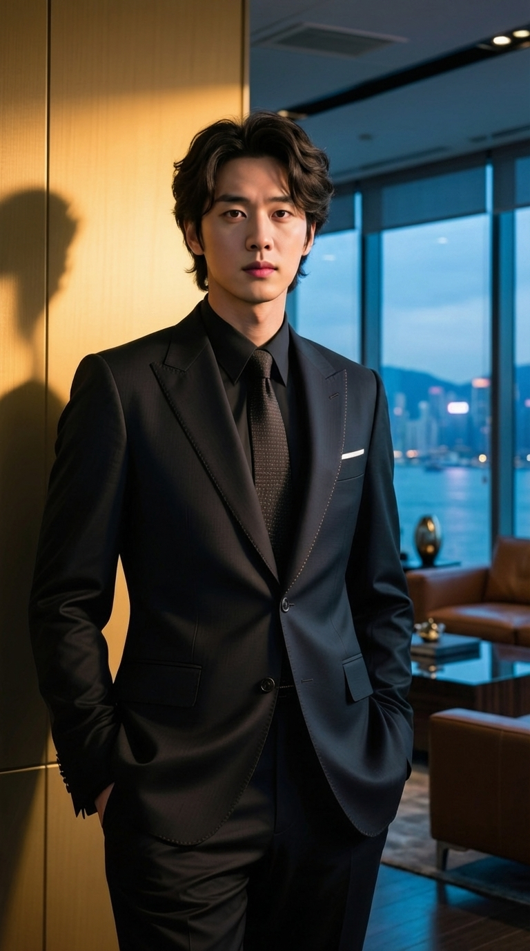 ai character: Shin Min-joon background