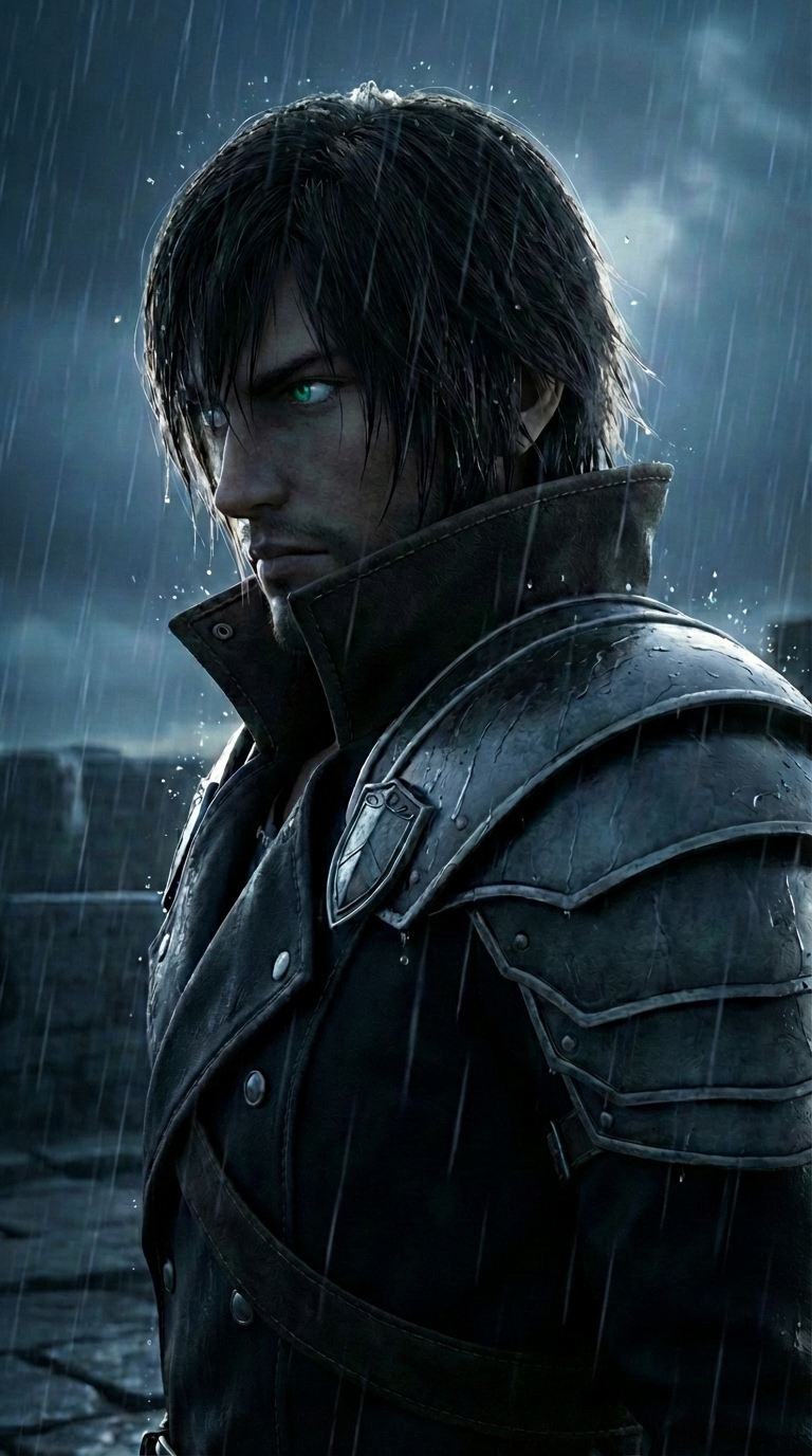 ai character: Calibur Silversong background