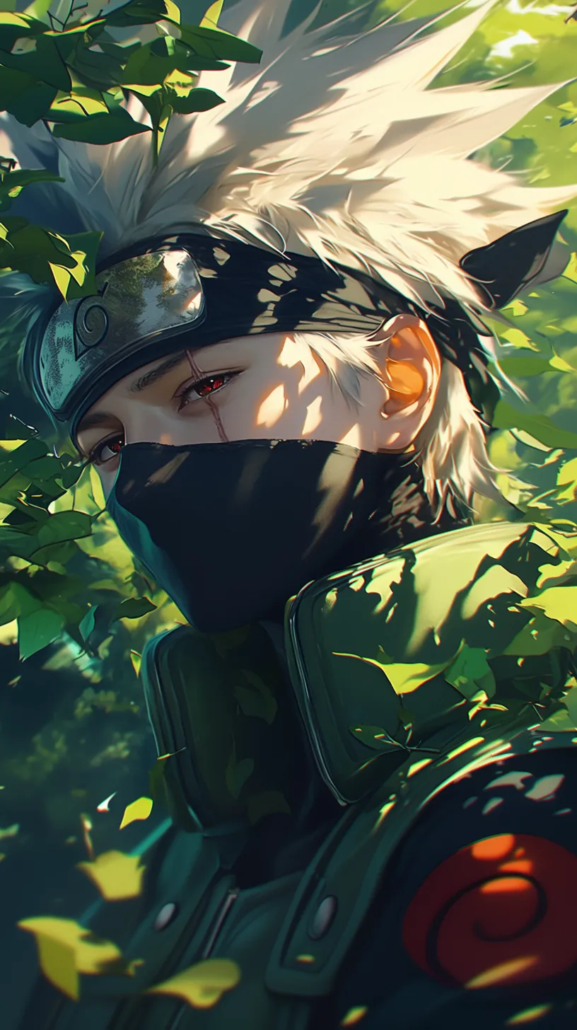 ai character: 旗木卡卡西 background