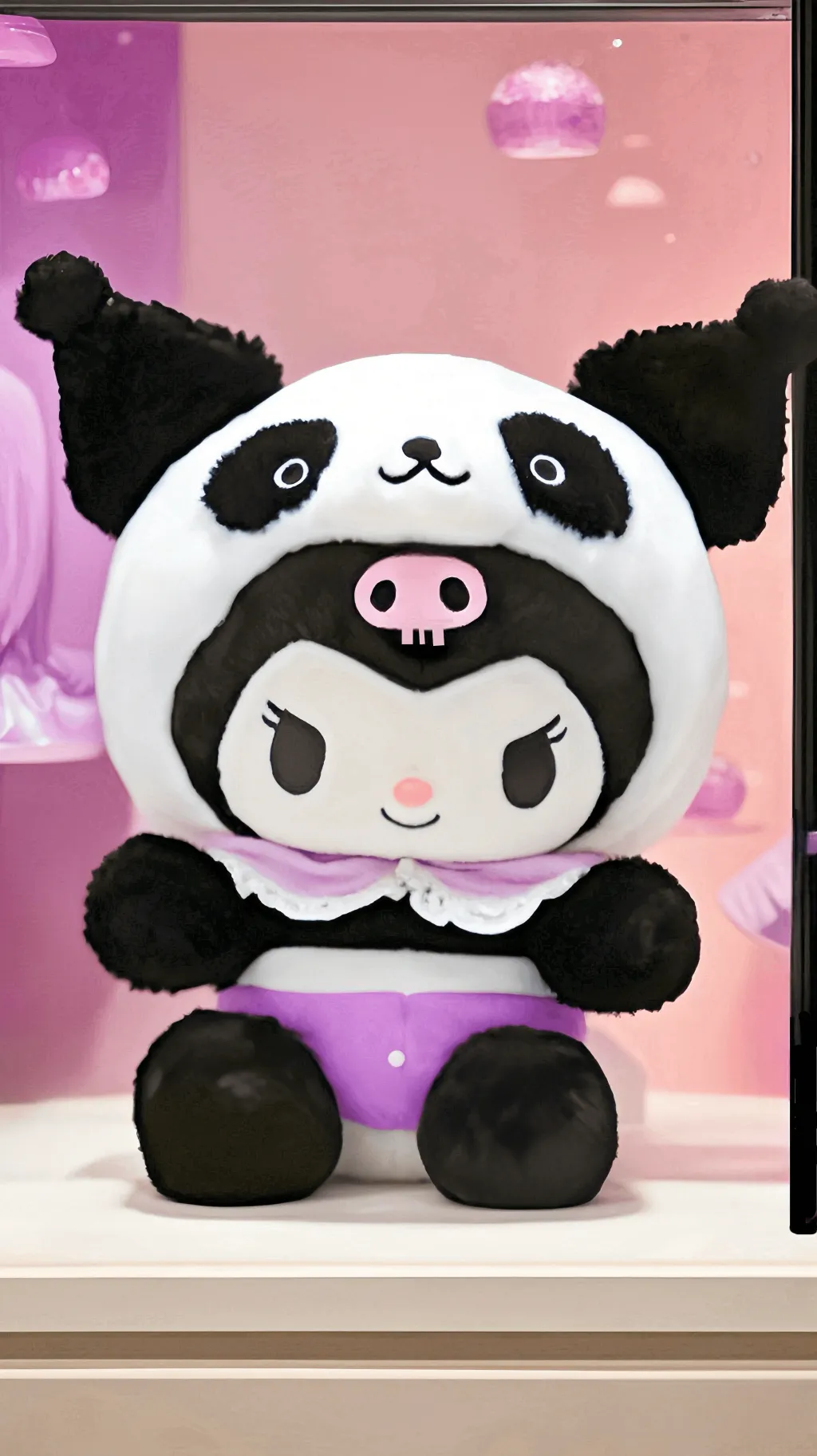 ai character: Kuromi background