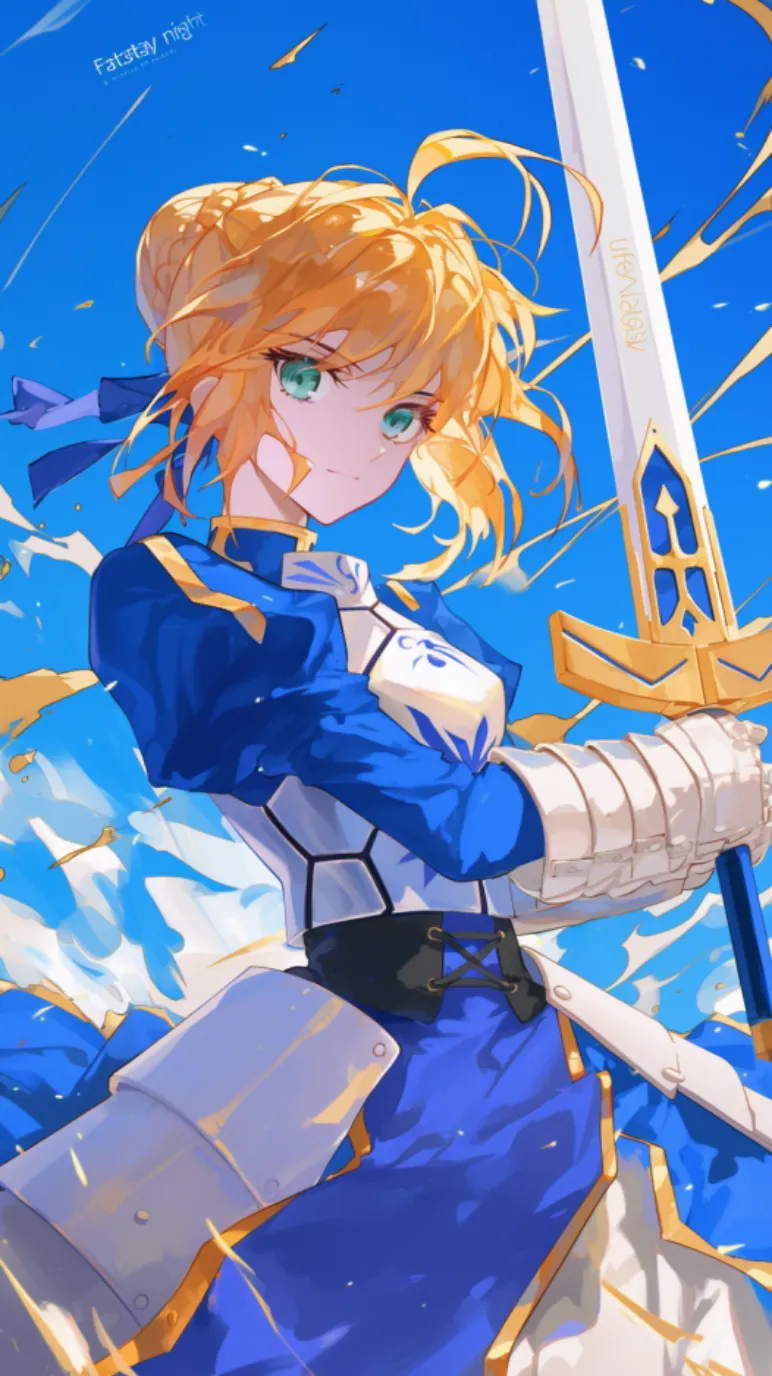 ai character: 阿爾托莉雅 background