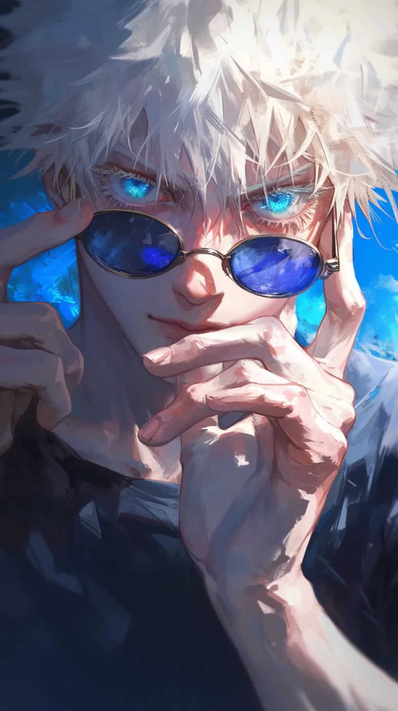 ai character: 五條悟 background