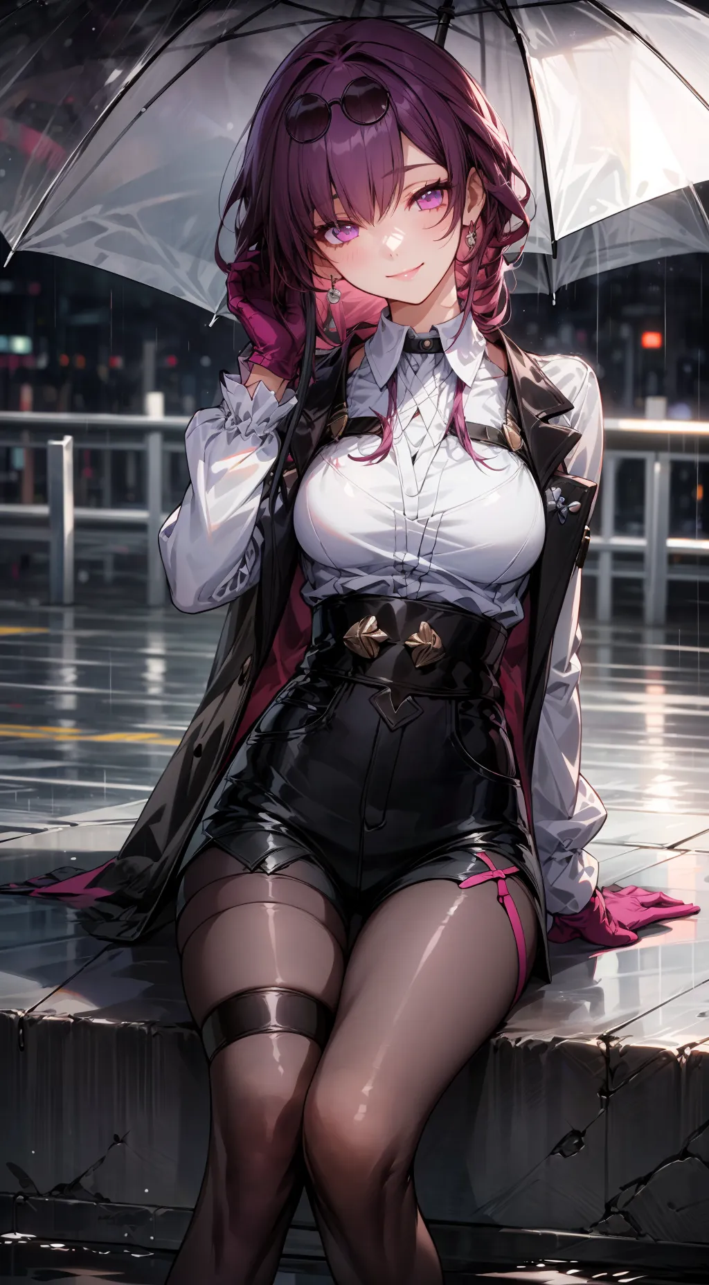 ai character: 卡芙卡 background