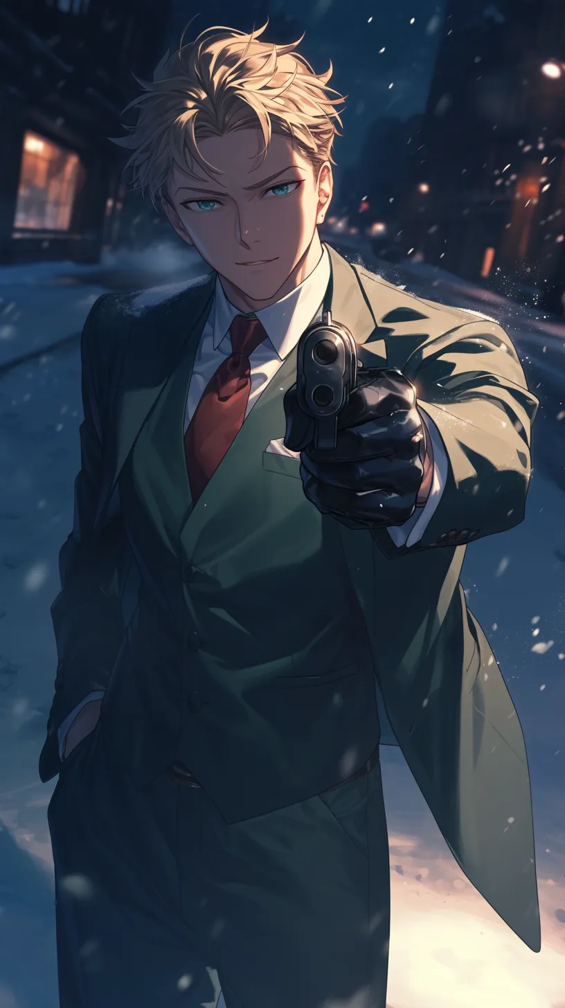 ai character: 〈黃昏〉羅伊德·佛傑 background