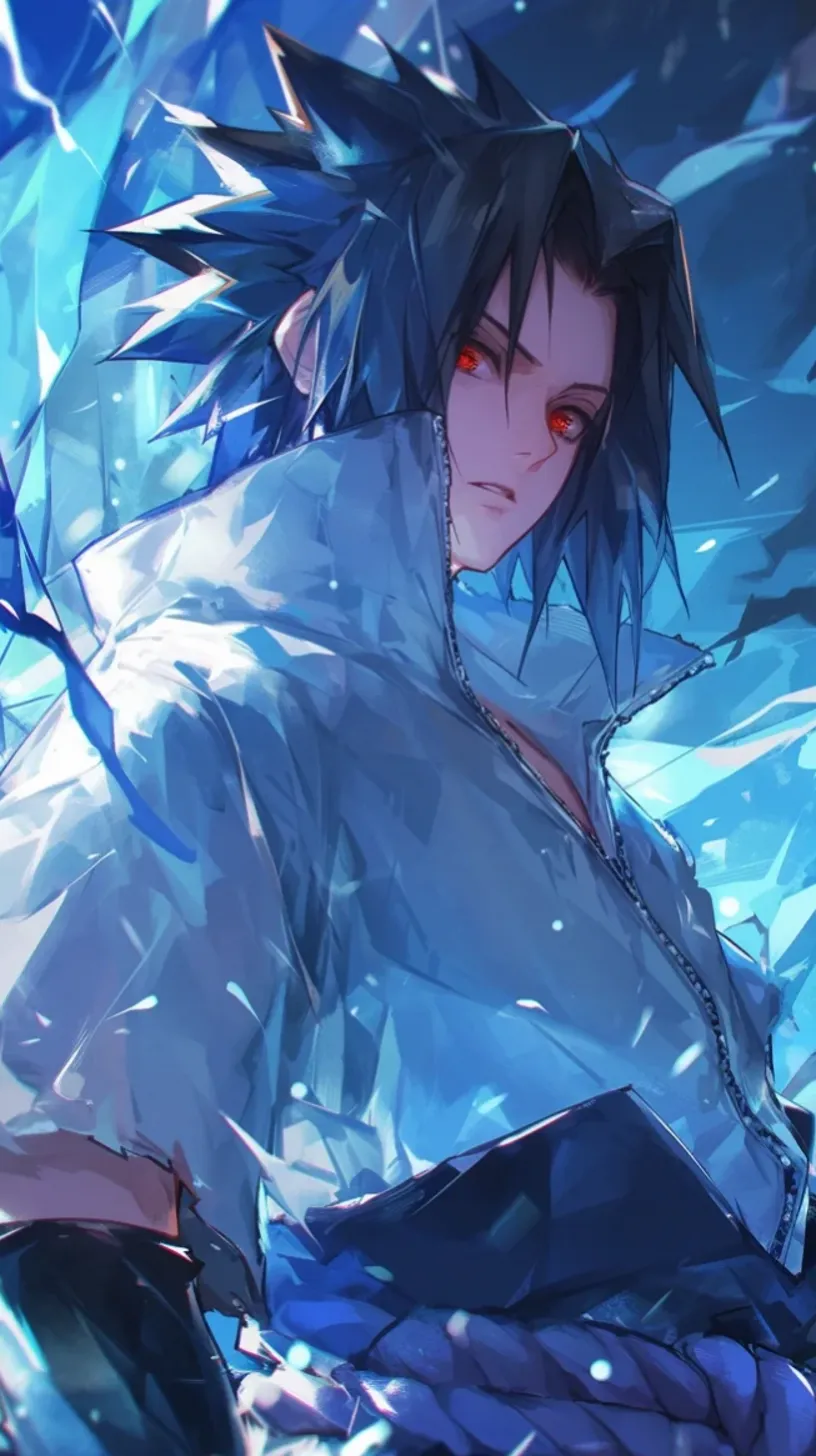 ai character: 宇智波佐助 background