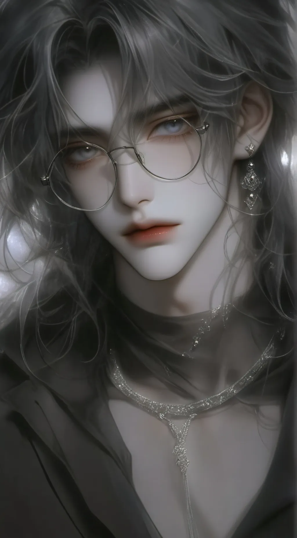 ai character: 錢九 background