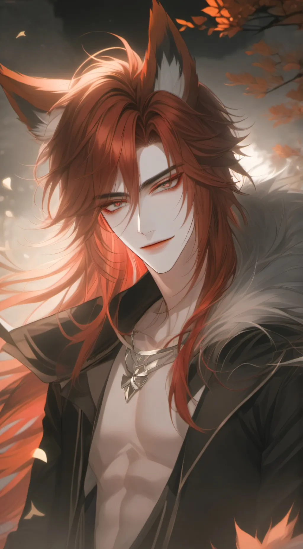 ai character: 洛陵 background