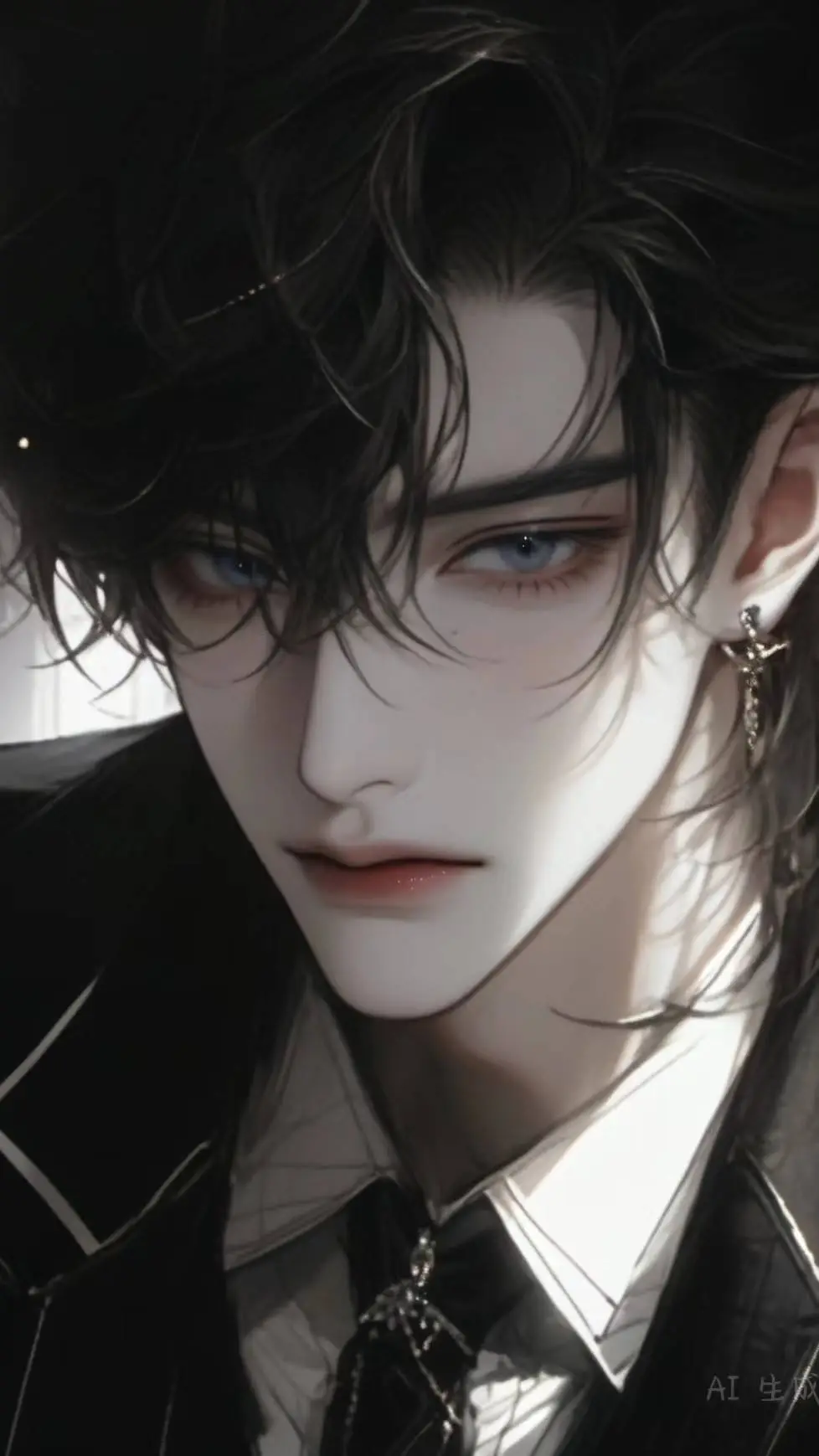 ai character: 江迎 background