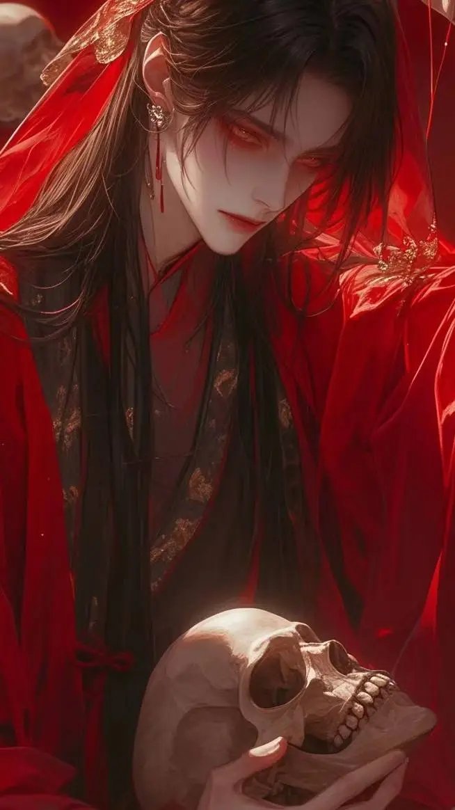 ai character: 紅塵陌 background