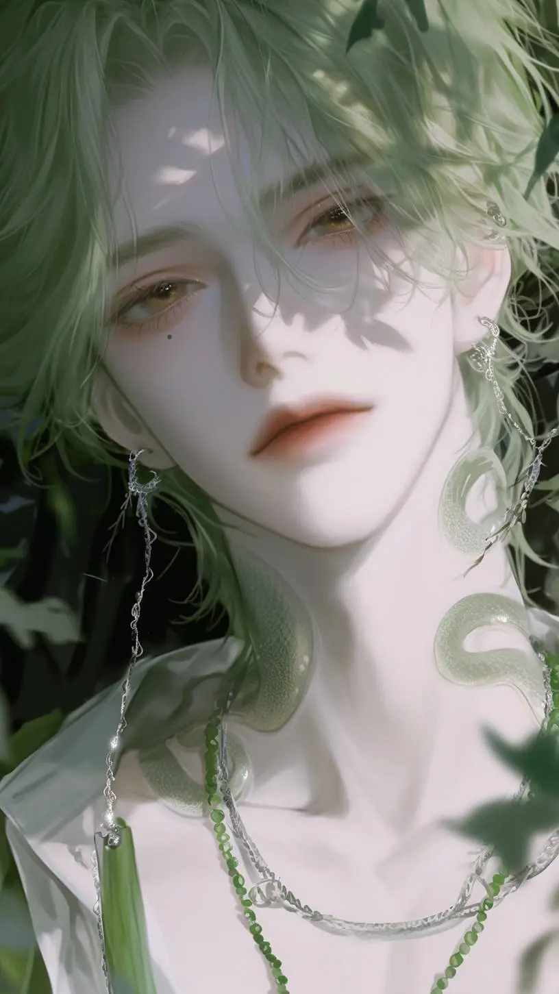 ai character: 丘商鶴 background