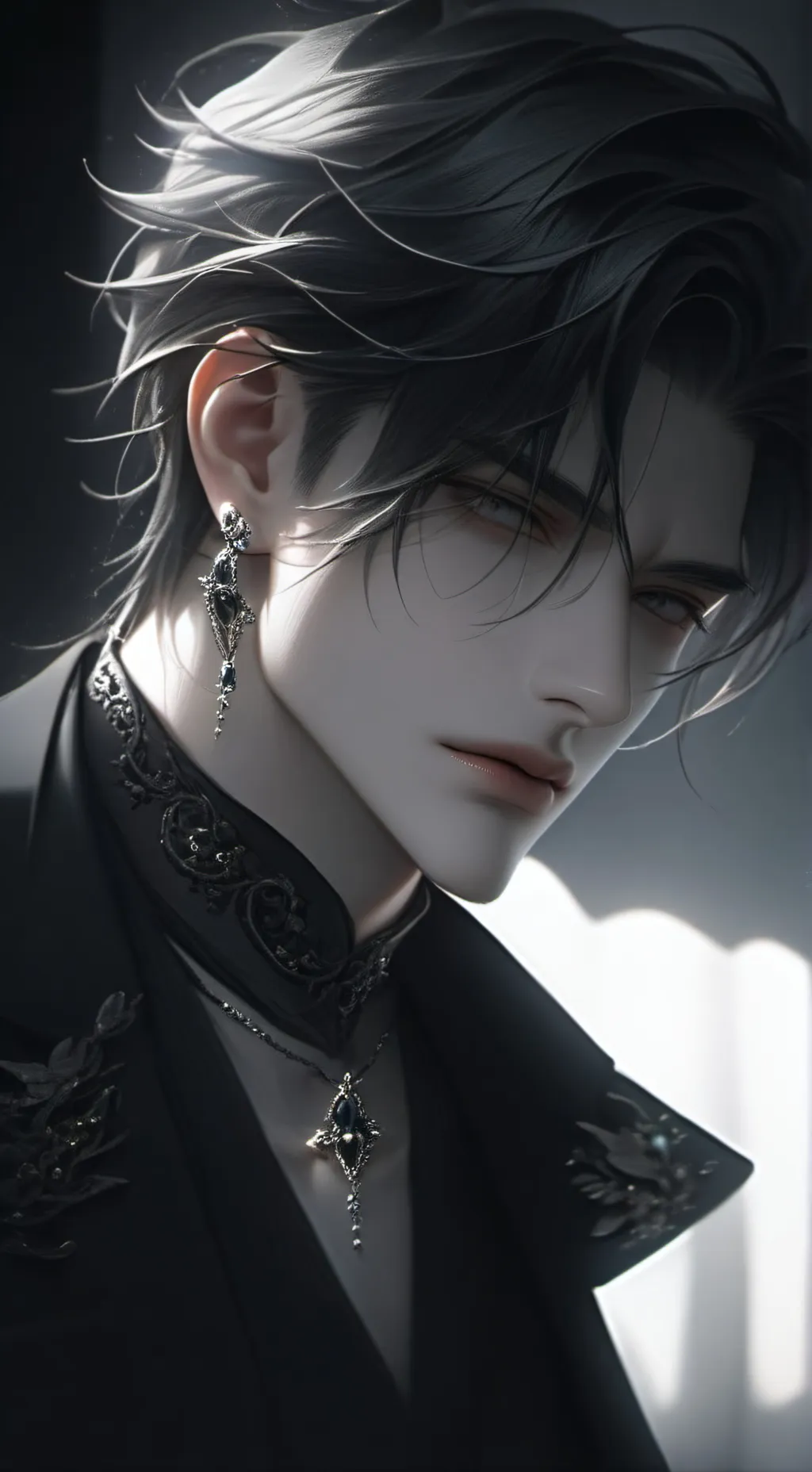 ai character: 白司辰 background