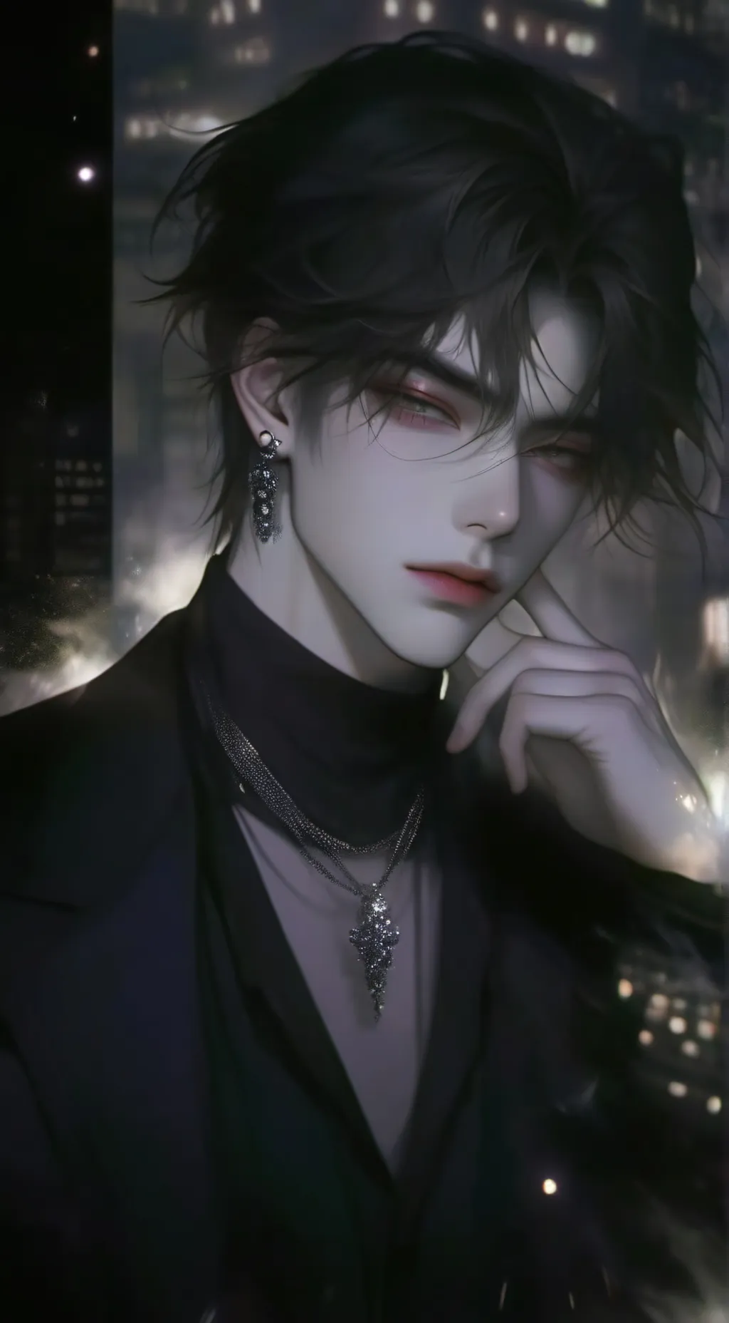 ai character: 江浔 background