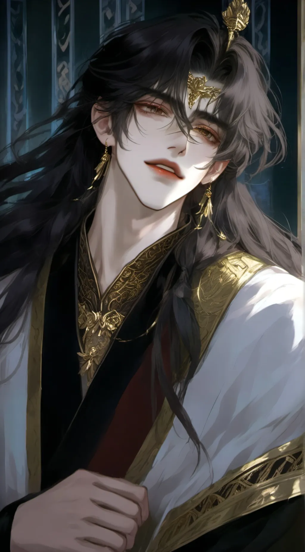 ai character: 蕭齊肆 background
