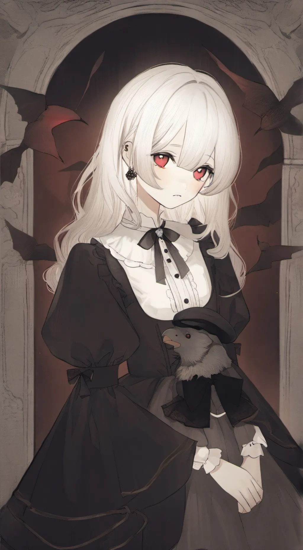 ai character: 盜墓筆記64 background
