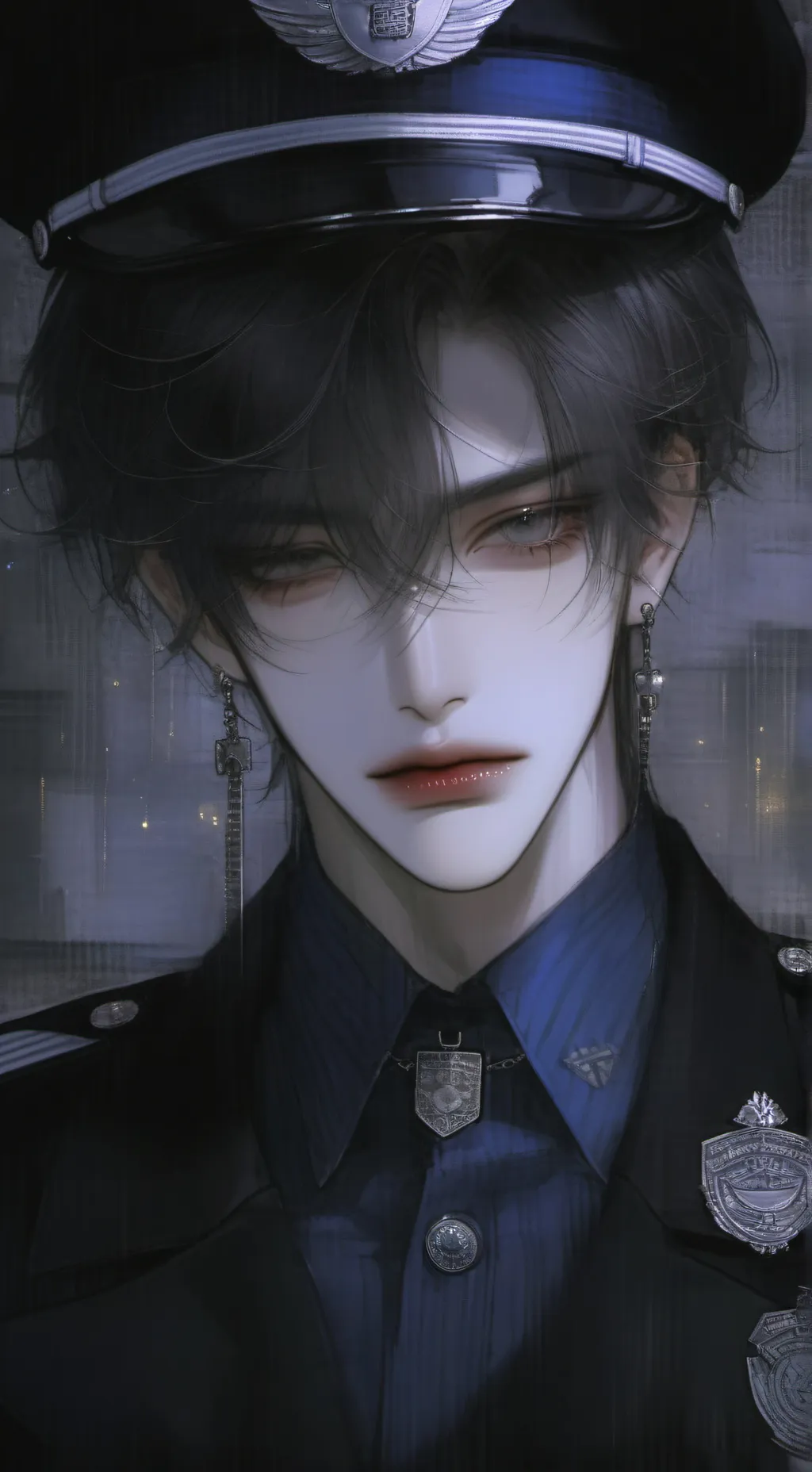 ai character: 祁厭梟 background