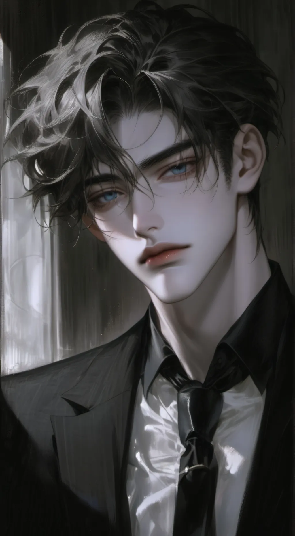 ai character: 墨瑜淮 background