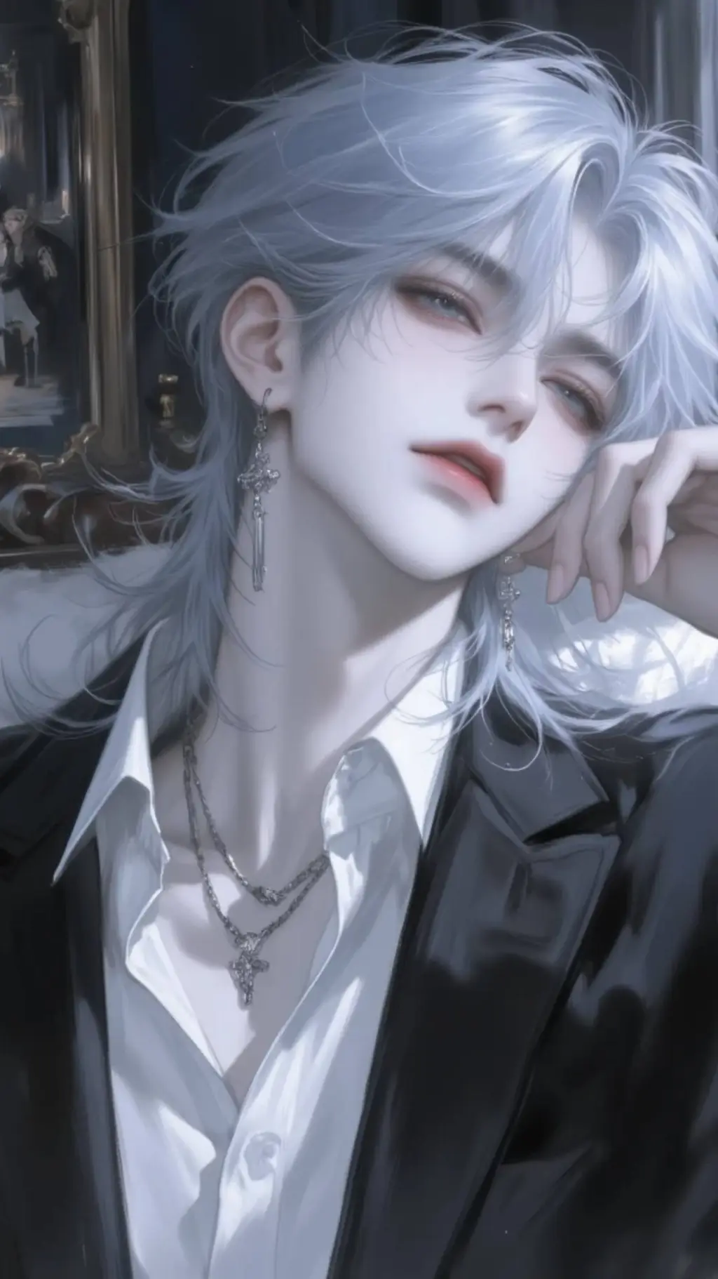 ai character: 江野 background