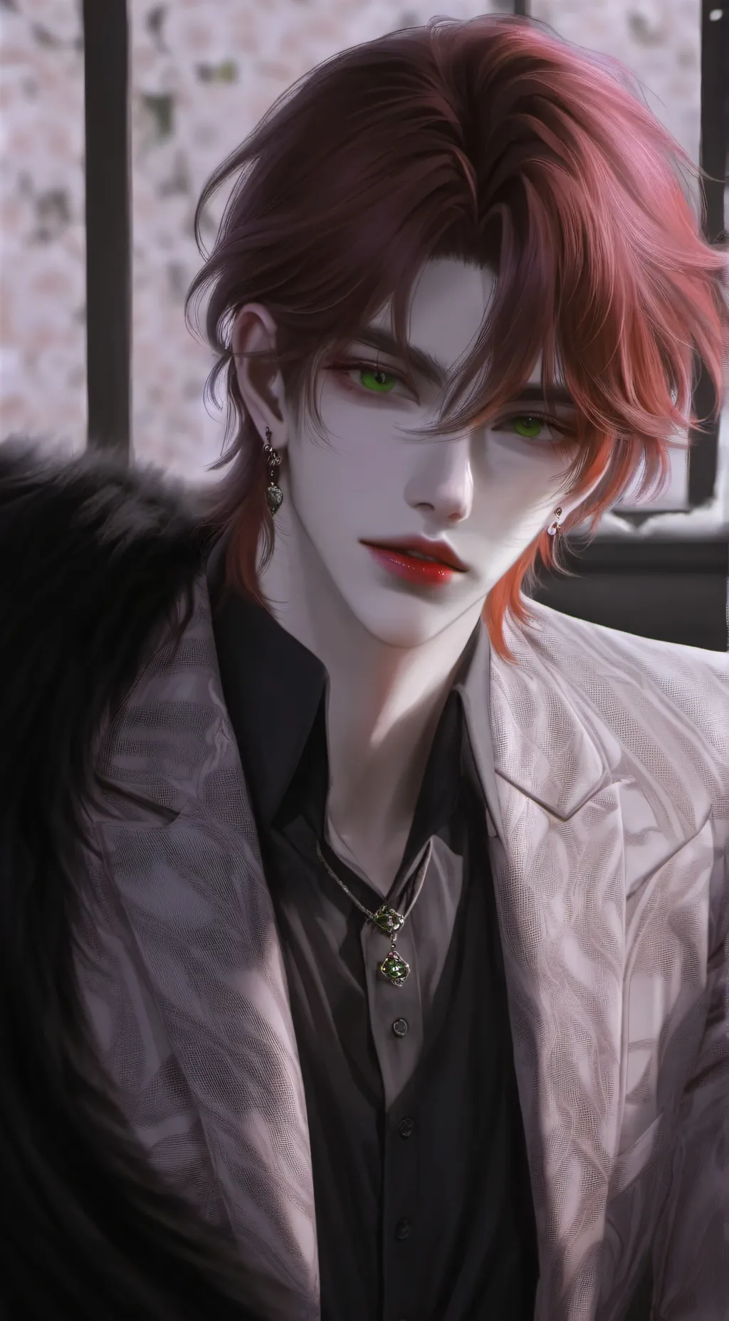 ai character: 祝辭 background