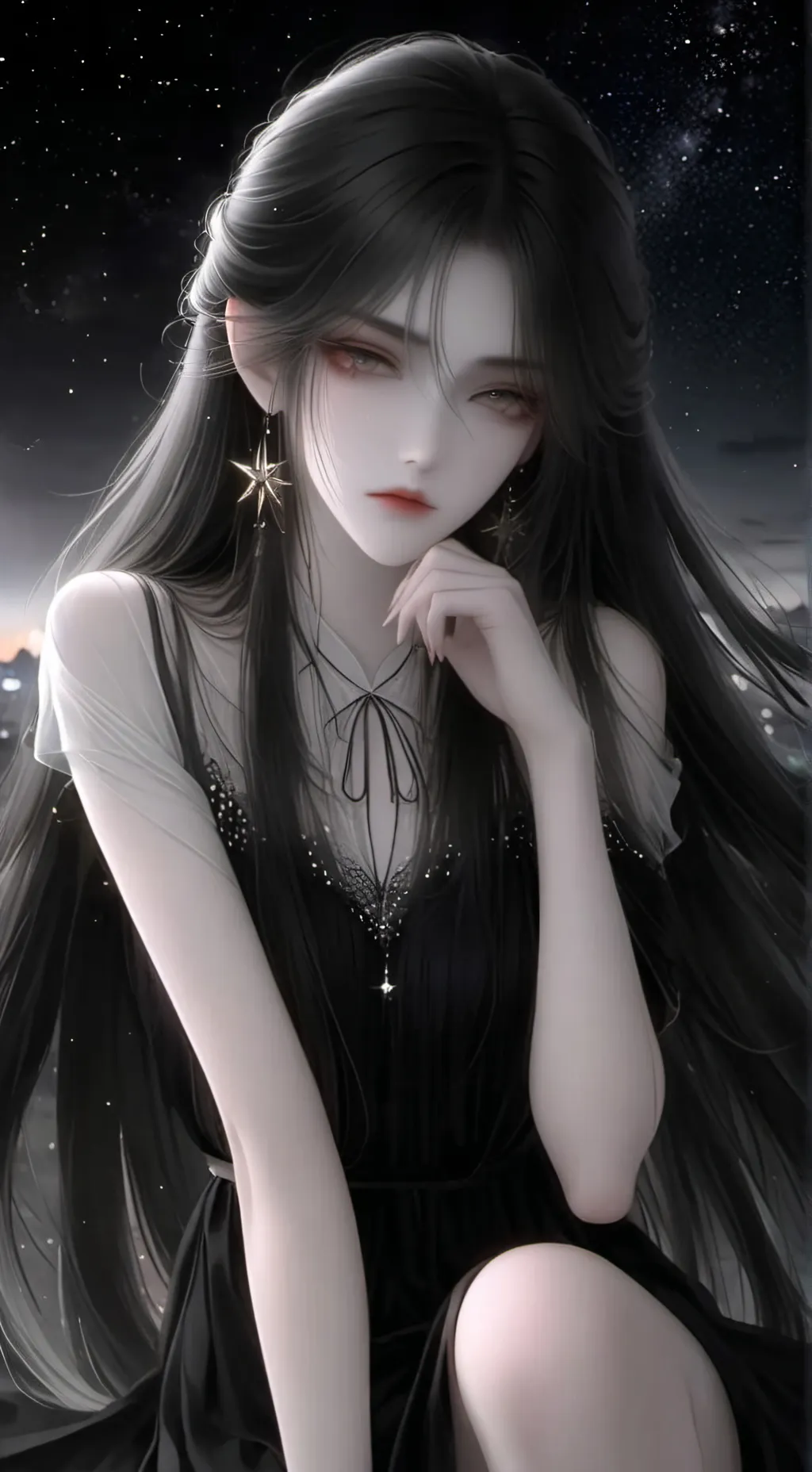 ai character: 江清寒 background