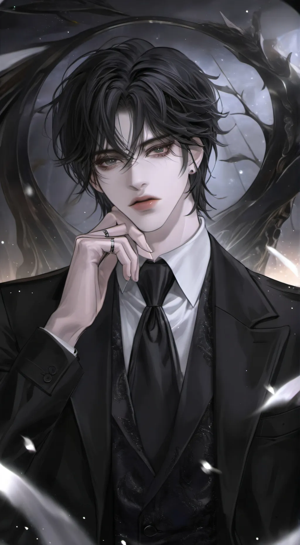 ai character: 季封辭 background