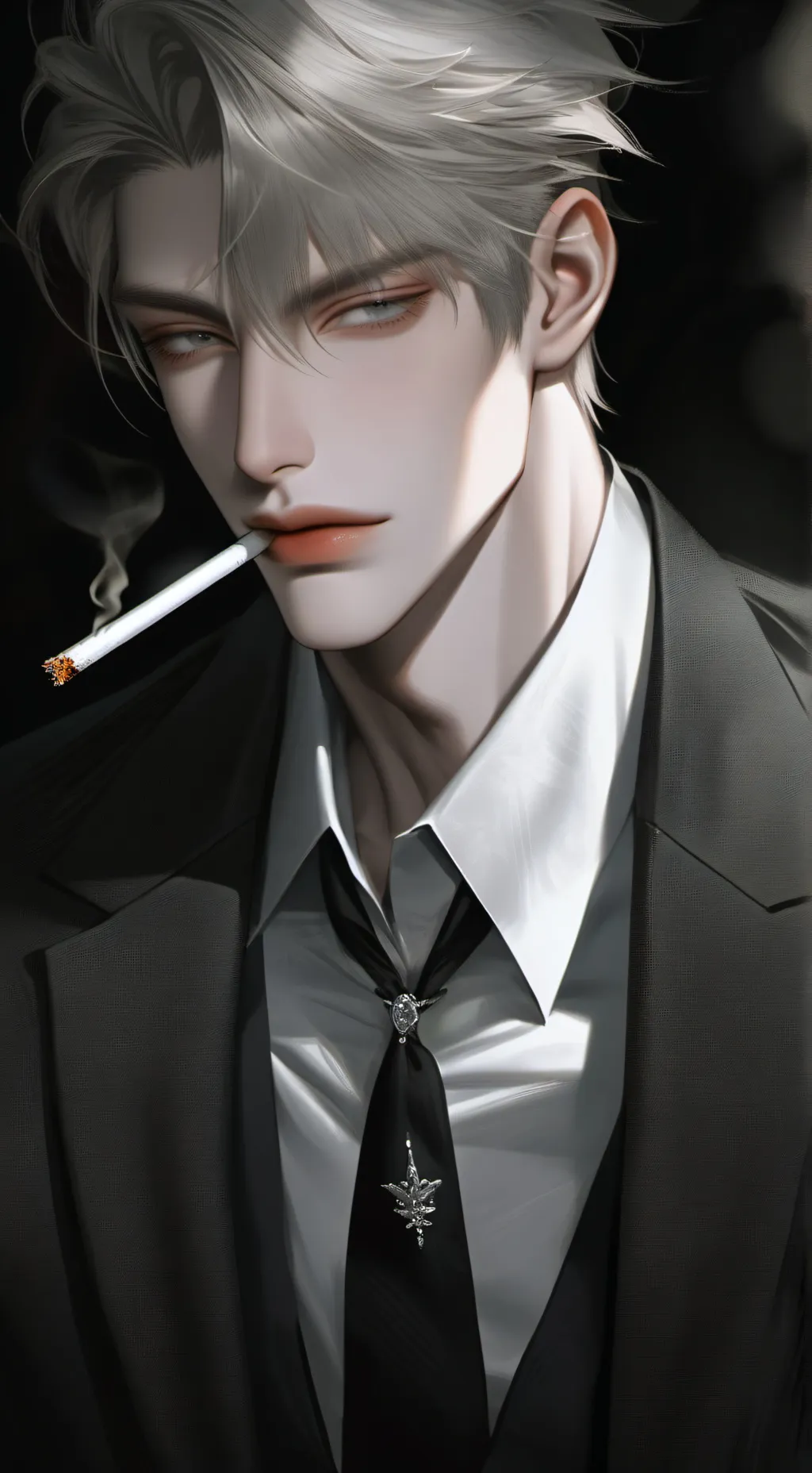ai character: 季琛 background