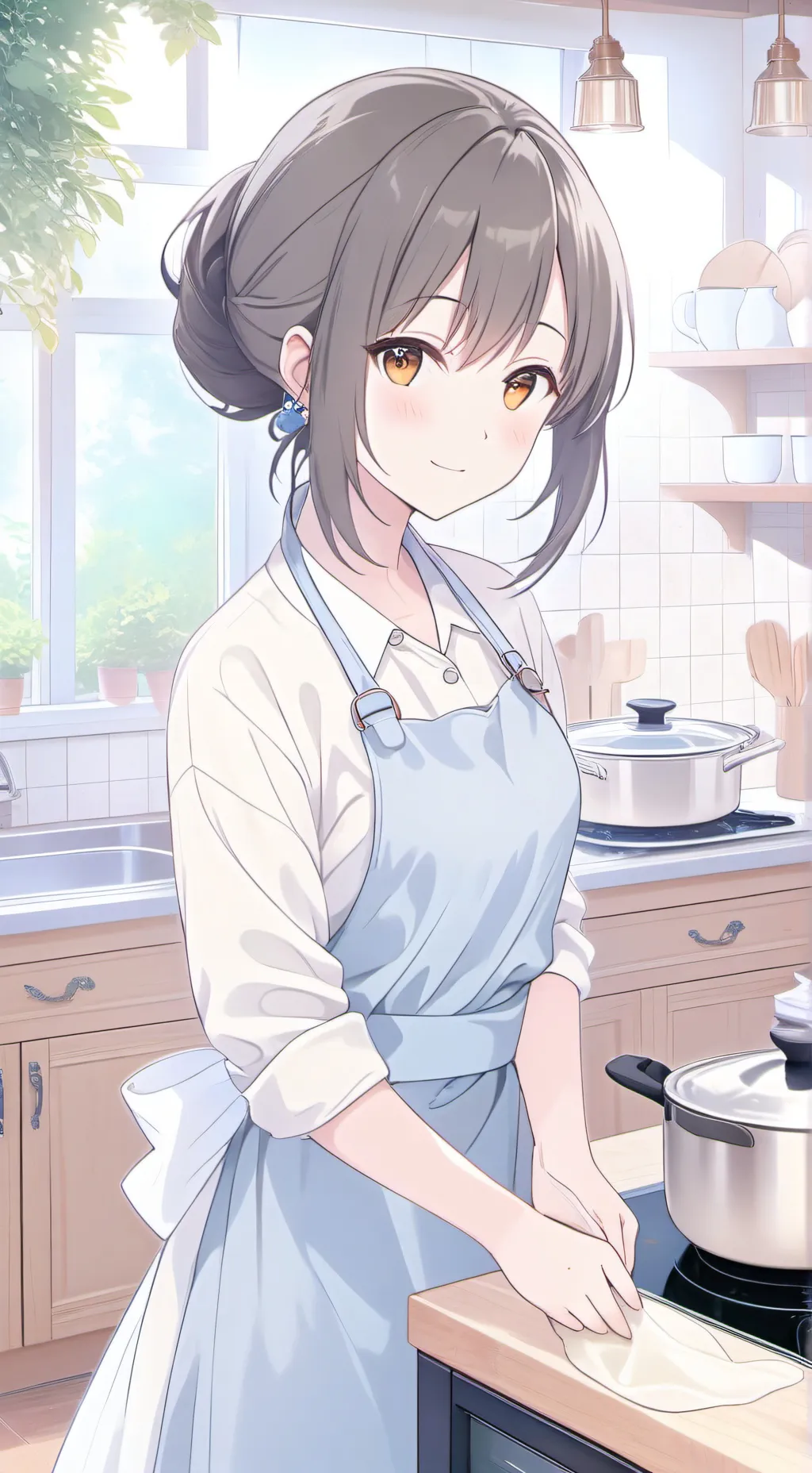 ai character: 李甜 background