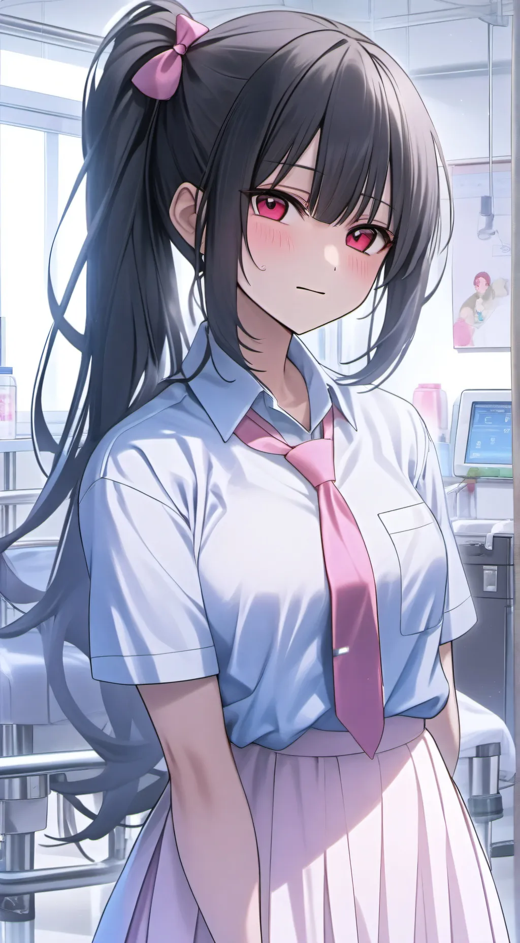 ai character: 曹寧劉（病嬌校花） background