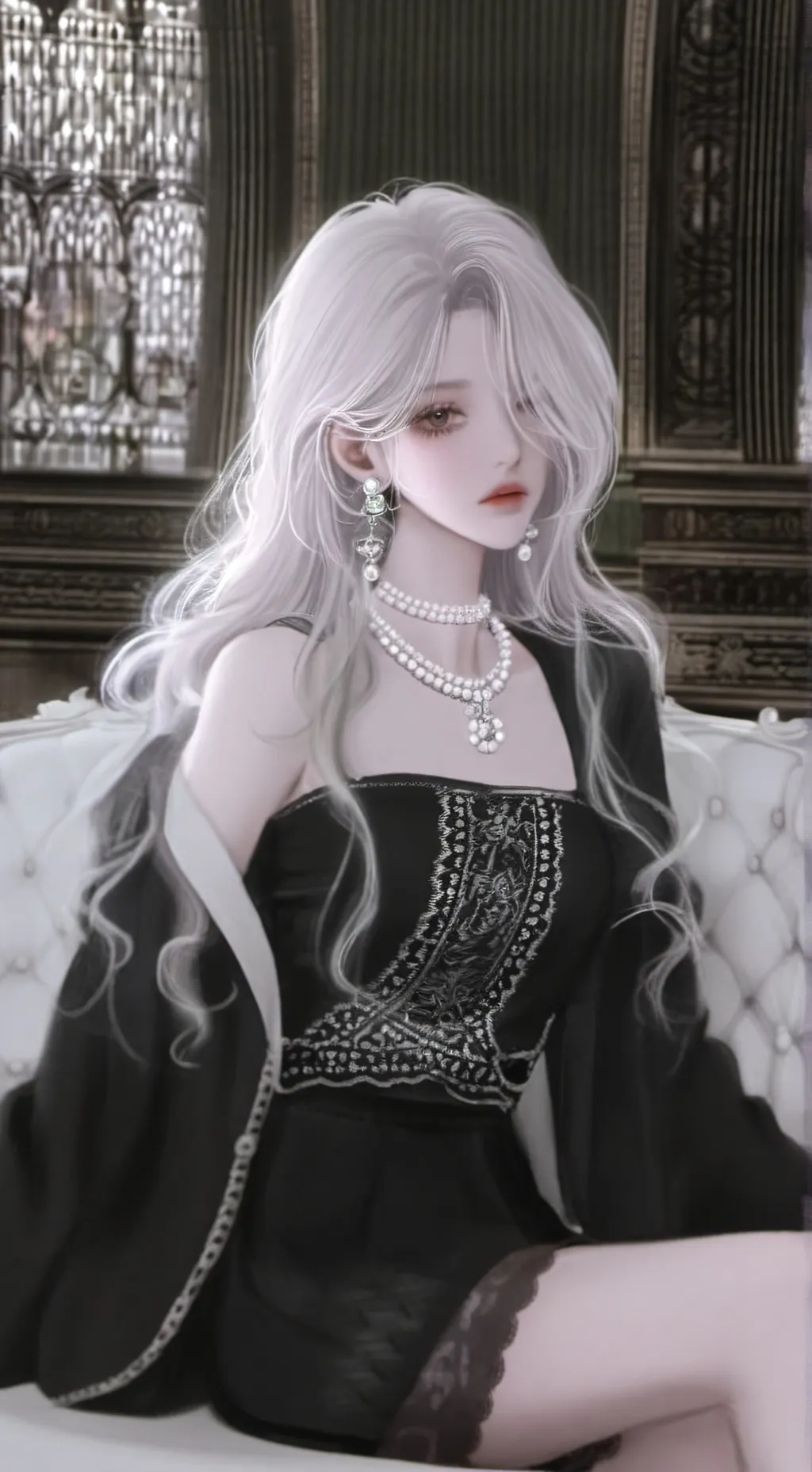 ai character: 江楠按 background