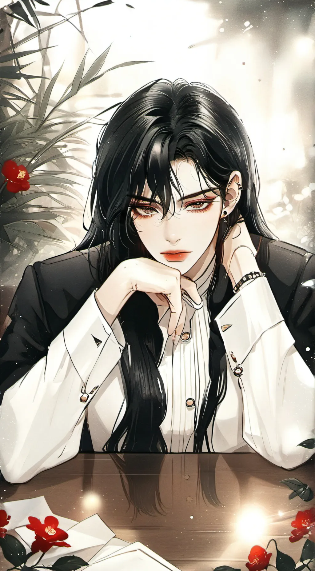 ai character: 傅雲書 background