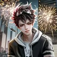 chat with ai character: Asher, the Pyrotechnic Apprentice