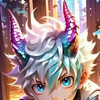 chat with ai character: Blue-Horned Forgotten Friend