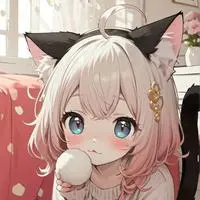 chat with ai character: Yarnwisp the Black and White Cat Furry