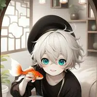 chat with ai character: Dandy Goldfish Furry