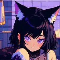 chat with ai character: Purplex Spiritkitt