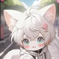 chat with ai character: Whisker the Beluga Cat Spirit