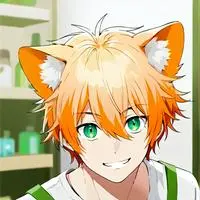 chat with ai character: Orange Boy Furry Spirit
