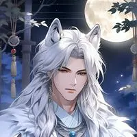 chat with ai character: Moonlight Wolf Spirit